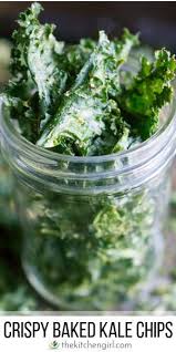 Best Crispy Kale Chips Recipe Recipe Kale Chips Nutritional Yeast Recipes Baked Kale