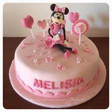 Torta Minnie Per Il Primo Compleanno Di Melissa Pastadizucchero Minnie Torte Primo Compleanno Compleanno
