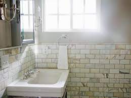 Eden bath rectangular vessel sink in polished white carrara marble. Marble Bathrooms We Re Swooning Over Hgtv S Decorating Design Blog Hgtv