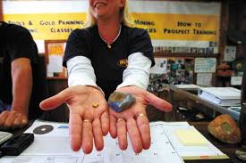 The area along the skagit river, almost entire length through skagit county in washington state, in stream and gravel bars and adjacent benches and terraces contain placer gold. There S Gold In That There River Lifestyles Tdn Com