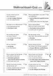 Kopiervorlage Weihnachtszeit Quiz 2 2 Aus Feste Und Feiertage Im Kirchenjahr Klasse 1 2 Arbeitsmaterialie Weihnachtszeit Quiz Weihnachtsarbeitsblatter