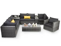 All products are of the highest quality. Verona Rattan Garden Furniture Grey Sofa Alexander Francis