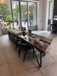 Islands make installation a little more difficult since you have to secure them to the floor only. Dining Table Attached Continued From Kitchen Island Kitchen Design Centre Kitchen Island With Seating Custom Kitchen Island