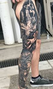 125 Best Leg Tattoos For Men Cool Ideas Designs 2020 Guide Best Leg Tattoos Full Leg Tattoos Leg Tattoo Men