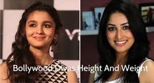 Height And Weight Of Bollywood Actress