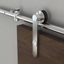 Everbilt Stainless Steel Decorative Sliding Door Hardware 14455 The Home Depot Sliding Door Hardware Barn Door Decor Door Hardware