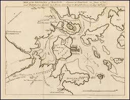 Map Of The Environs Of Boston Drawn At Boston In June 1775 And Siege Of Boston Boston History Map