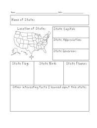Blank State Fact Sheet United States Social Studies Worksheets Homeschool Social Studies Free Homeschool Curriculum
