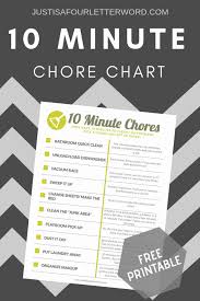 household chores you can do in 10 minutes for a cleaner