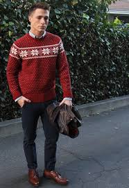 Tkc Loves Colton Haynes Mens Fashion Sweaters Christmas Sweater Men Mens Outfits