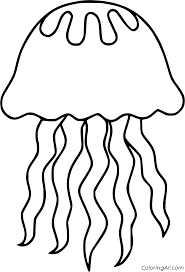 47 Free Printable Jellyfish Coloring Pages In Vector Format Easy To Print From Any Device And Automati Animal Coloring Pages Fish Coloring Page Coloring Pages