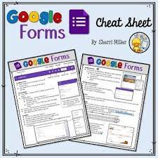 Just Getting Started With The New Google Forms This Handout Will Help You With Navigating Google Forms Google Forms Student Information Form Google Classroom