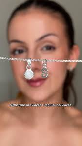 We knew they’d be a hit.... these beauties are selling fast! 💖, Grab your  birthstone necklace today and add a custom initial for that special touch.,  #MarthaJackson #BirthstoneNecklaces ...