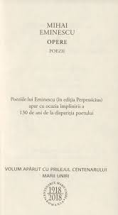 15 iunie 1889, bucurești) a fost un poet, prozator și jurnalist român, socotit. Eminescu Opere Poezii Editura Mlr Muzeul Literaturii Romane