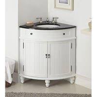Your bathroom corner doesn't necessarily need a chunky corner vanity to completely transform the space. Buy Corner Bathroom Vanities Vanity Cabinets Online At Overstock Our Best Bathroom Furniture Deals