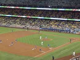 dodger stadium section 35rs home of los angeles dodgers