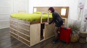 Read our article to discover amazing ways to make the most out of your tiny bedroom. Innovative Space Saving Bed Small Apartment Ideas Youtube