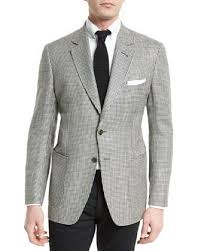 Black And White Houndstooth Suit Tom Ford O Connor Base Houndstooth Silk Blend Sport Jacket Black White Mens Fashion Edgy Sports Jacket Mens Fashion Smart