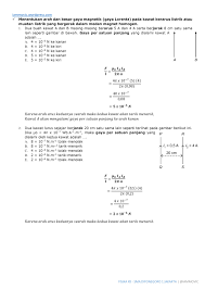Contoh Soal Fisika Gaya Lorentz