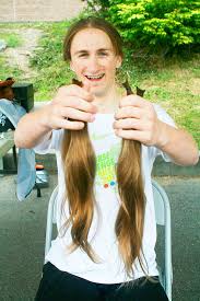 To understand the mission behind hair donation services, we talked to jeffery paul of wigs for kids. Father Son Haircuts Take On A New Meaning At Relay For Life Whidbey News Times