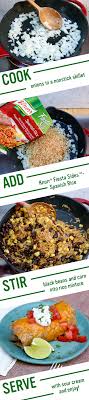 Spanish Rice Burrito Dinner Bake Knorr Recipes Pork Recipes Easy Food