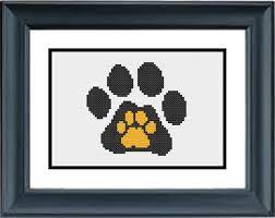 Cavalier king charles spaniel dog counted cross stitch pattern. Paw Prints Simba And Mufasa The Lion King Disney Pdf Cross Stitch Pattern Popular Stitch