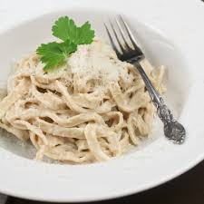 Home Made Spelt Fettucine And Healthy Alfredo Sauce Recipe Home Made Alfredo Sauce Healthy Alfredo Sauce Healthy Fettuccine Alfredo