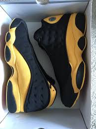 Black And Yellow 13s Mens Ebay Sponsored Air Jordan Retro 13s Mens Size 10 Black University Red Yellow Air Jordans Retro Jordan Retro Men S Shoes
