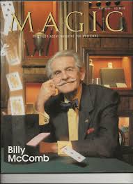 Billy McComb Magic Magazine Issue 2001 INDEPENDENT MAGAZINE MAGICIANS NEAR MINT | eBay