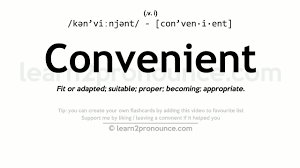 Mudah, halia, trasnslate, bila sesuai, cupapi munyanyo, mesin layan diri. Pronunciation Of Convenient Definition Of Convenient Youtube