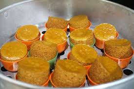 Apam Gula Hangus Recipes Steamed Cake Bolu