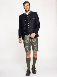 Amsel Fashion Dunkelblauer Janker Alfons Limberry De Trachten Manner Trachten Herren Oktoberfest Outfit Manner