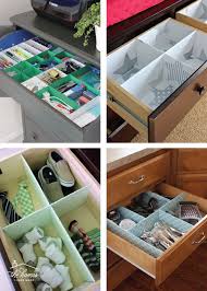 the easiest way to organize a drawer