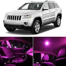 Jeep Grand Cherokee 2011 Up Pink Premium Led Interior Lights Package Kit 10 Pieces Ledpartsnow Http Www Amazon Com Dp Jeep Jeep Names Jeep Grand Cherokee