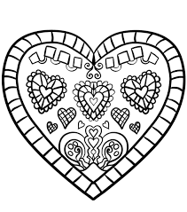 Love coloring pages i love you coloring pages; 35 Free Printable Heart Coloring Pages
