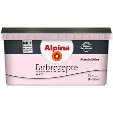 Alpina Farbrezepte Mandelblute Matt 1 Liter Kaufen Bei Obi