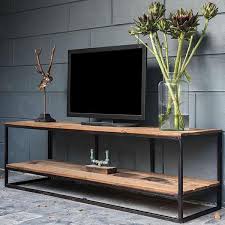 Modern tv stands and media consoles keep your entertainment area organized. Raffles Reclaimed Wood Industrial Tv Unit Wooden Tv Unit Industrial Tv Unit Furniture Design Modern