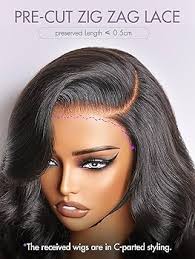 LUVME HAIR Peluca de cabello humano ondulado suelto PartingMax de 20  pulgadas, sin pegamento, precortada, 7 x 6 HD, peluca de cabello humano  largo negro : Belleza y Cuidado Personal