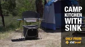 Additional tarp that covers whole set up. Camp Kitchen With Sink Youtube