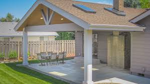 Open Gable Patio Cover Pergola Backyard Pavilion Outdoor Pergola