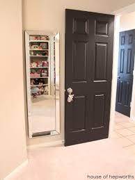 It's bad feng shui to hang a mirror across from the front door. How To Hang A Heavy Full Length Leaner Mirror On The Wall House Of Hepworths