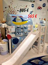Letto a castello con scaletta stabile e 1 cassettone a rotelle incluse, utilizzabile per un eventuale. Offertissima Letto Con Scivolo Flexa