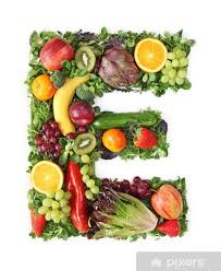 Fruit And Vegetable Alphabet Letter E Wall Mural Pixers We Live To Change In 2021 Foods With Vitamin E Food Healthy Recipes