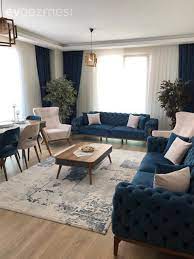 Banyo, mavi renkte yeni renkler ile oynayacaktır. Dekorasyonda Indigo Mavisi Iyi Giden Renkler Her Stile Uygun Dekorlar Ev Gezmesi