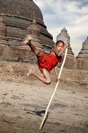 These authors suggest that female action heroes may be phallic women who reproduce male domination. World Martial Art Novice Monk Action Hero By David Lazar Swordnarmory Com Martialarts Combat Swords Martial Arts Shaolin Monks Action Poses