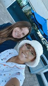 Finished cardigan after stem cell transplant