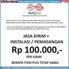 From www.jne.co.id temukan lowongan kerja kurir sopir driver terbaru untuk loker lazada, jne, sicepat, anteraja, j&t, shopee express, dll. Jual Jasa Kirim Dan Instalasi 100rb Kota Tangerang Klikfurniture Tokopedia