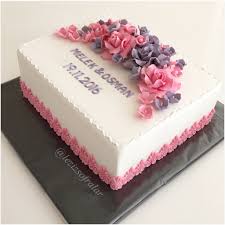 Nikah Pastasi Fondan Pastalar Pastalar Fondant Rose