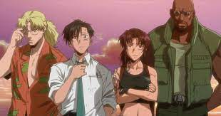 it just came to my mind that we never got to see rock with that aloha shirt  that revy got : r/blacklagoon