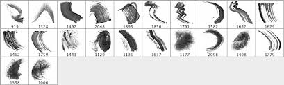20 stone ps brushes abr. Stroke Brush Set Photoshop Brushes Free Download